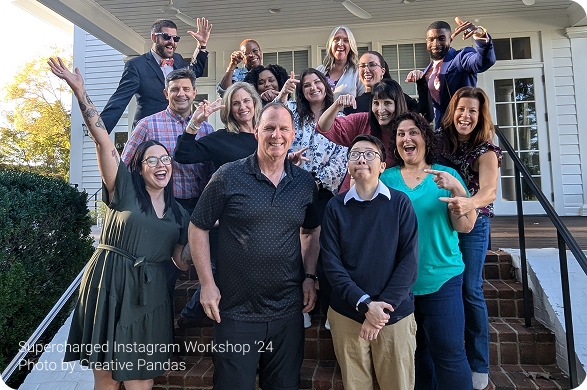 Creative Pandas' first ever Supercharged Instagram Workshop