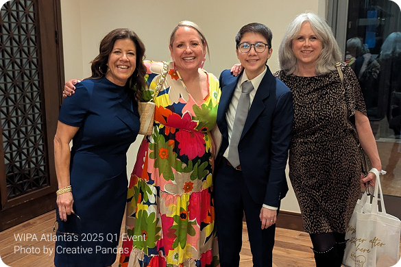 Creative Pandas with event pros at WIPA Atlanta's The Room Where It Happens at Forth Hotel Atlanta