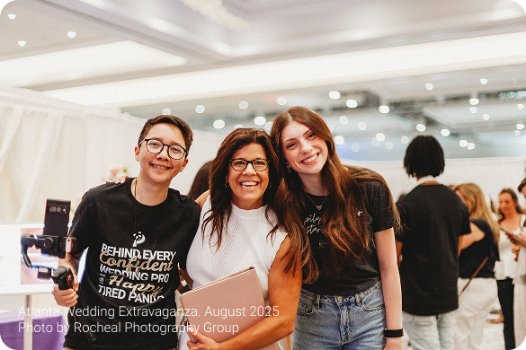 Creative Pandas with Shelly Danz & Emma Stoddard at Atlanta Wedding Extravaganza